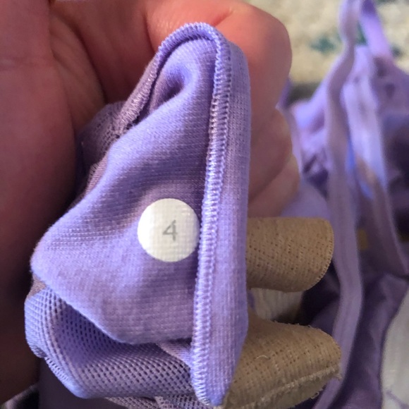 Lululemon Purple Workout Tank Top Sz 4 - Picture 8 of 8